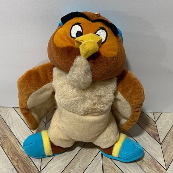 DISNEY OWL PLUSH (FROM THE SWORD IN THE STONE) STUFFED 90S TOY - Picture 2 of 5